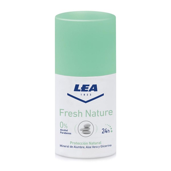 Lea fresh nature desodorante roll-on mineral alumbre 50ml