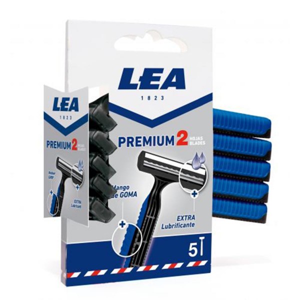 Lea premium cuchillas desechables 4un