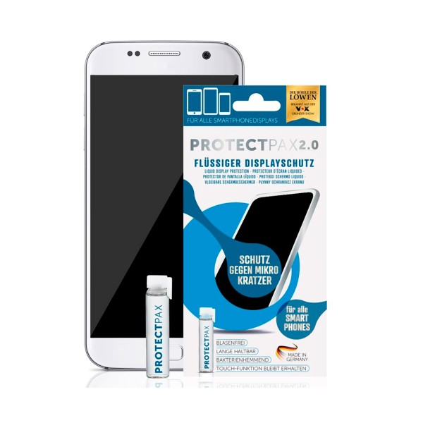 Protectpax 2.0 protector universal para smartphones líquido de dióxido de titanio cristal templado
