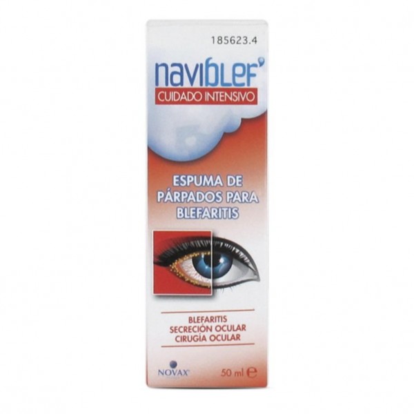 Naviblef Cuidado Intensivo Espuma Párpados y Pestañas 50ml