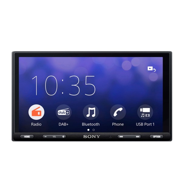 Sony xavax5650.eur receptor multimedia dab, pantalla de 6.95'', coche, con weblink