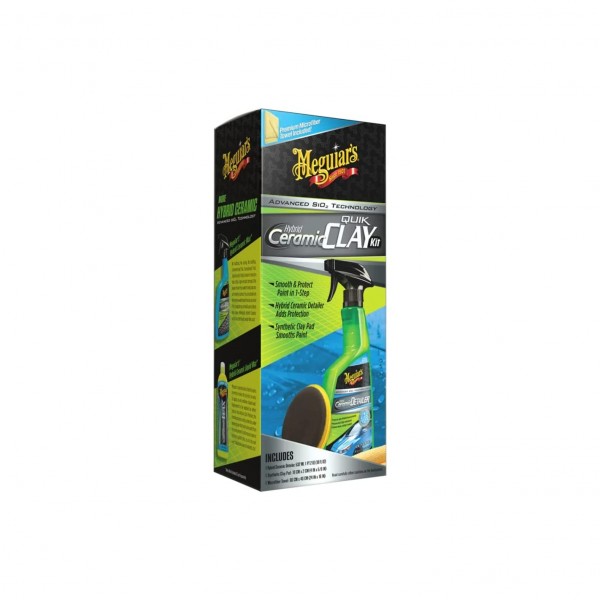 MEGUIAR'S G200200 Hybrid Ceramic Quik Clay Kit