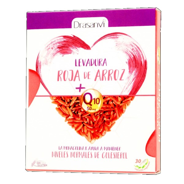 Drasanvi Levadura Roja de Arroz 2,9 Mg Monacolina K 30 Cápsulas