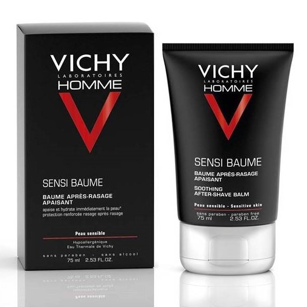 Vichy Homme Bálsamo After Shave Piel Sensible 75 ml