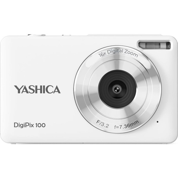 Yashica digipix 100 white / cámara compacta