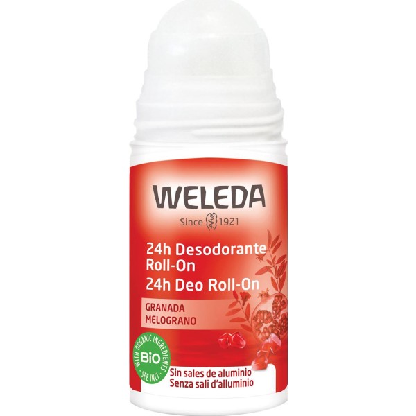 Weleda granada desodorante roll-on 24h 50ml