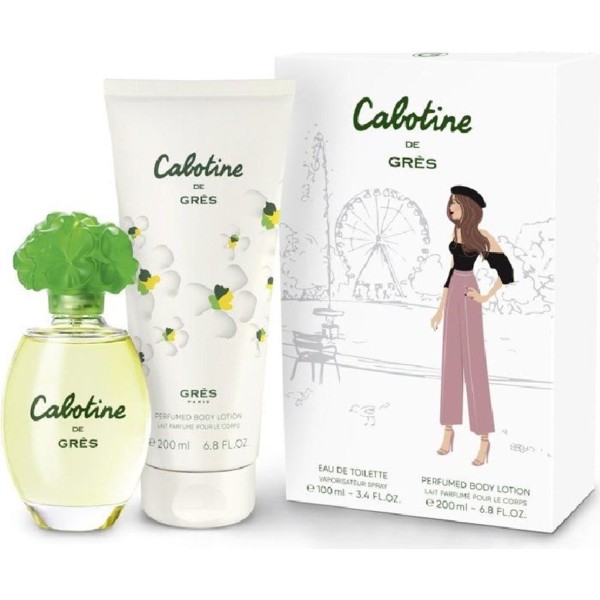 Gres gres eau de toilette 100ml vaporizador + locion corporal perfumada 200ml