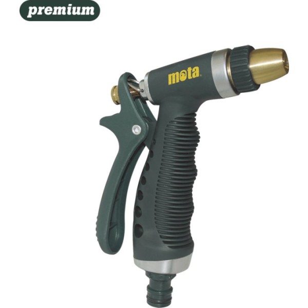 Pistola de riego aluminio ar21 con conector