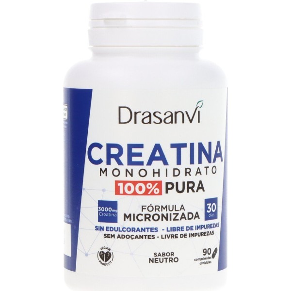 Drasanvi Creatina Monohidrato 90 Comprimidos Sabor Neutro