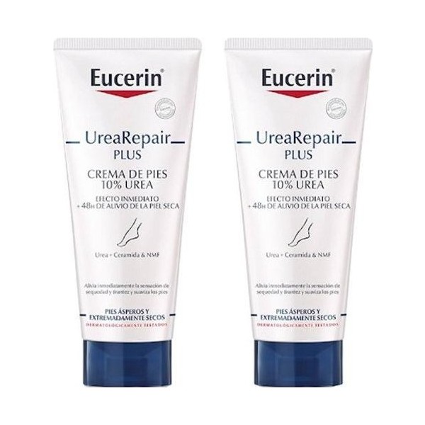 Eucerin Urearepair Plus Crema Pies 10%Urea 100Ml 2