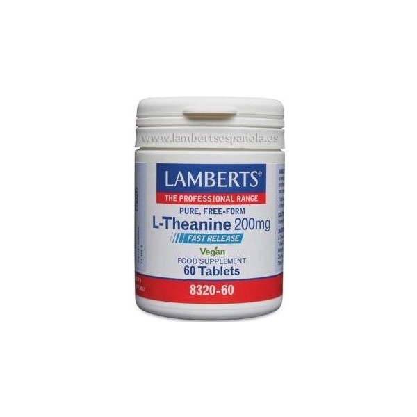 Lamberts L-Teanina 200Mg Rápida Liberación 60Comp