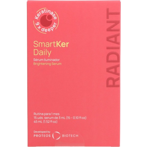 SmartKer Daily Radiant Sérum Iluminador Antimanchas 15 Ampollas de 3ml