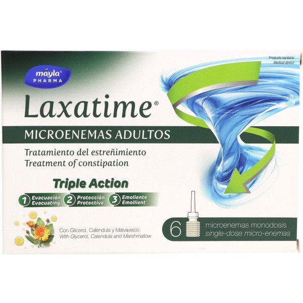 Mayla Pharma Laxatime Microenemas Adultos 6x9g