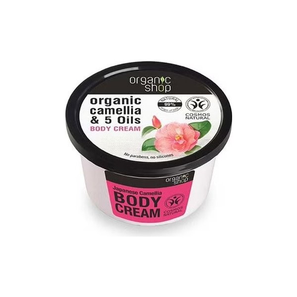 Organic Shop Crema Corporal Camelia Japonesa 250Ml