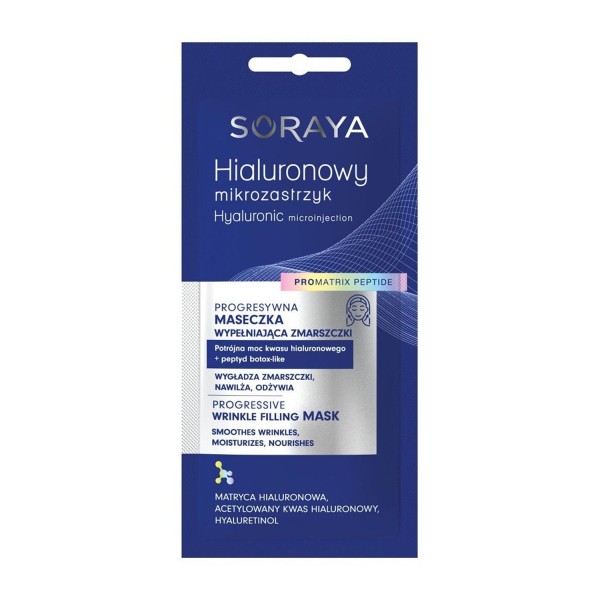 Soraya hialuronowy wrinkle filling mask 8ml