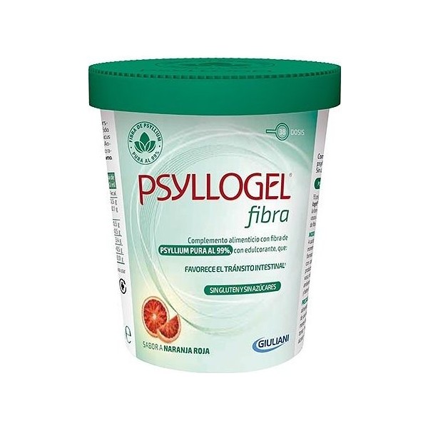 Psyllogel Fibra Psyllium Sabor Naranja Roja 170 g